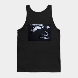 Running Wild - Silhouette of Horse Tank Top